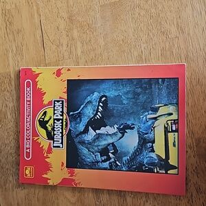 Vintage Jurassic Park coloring and activity book